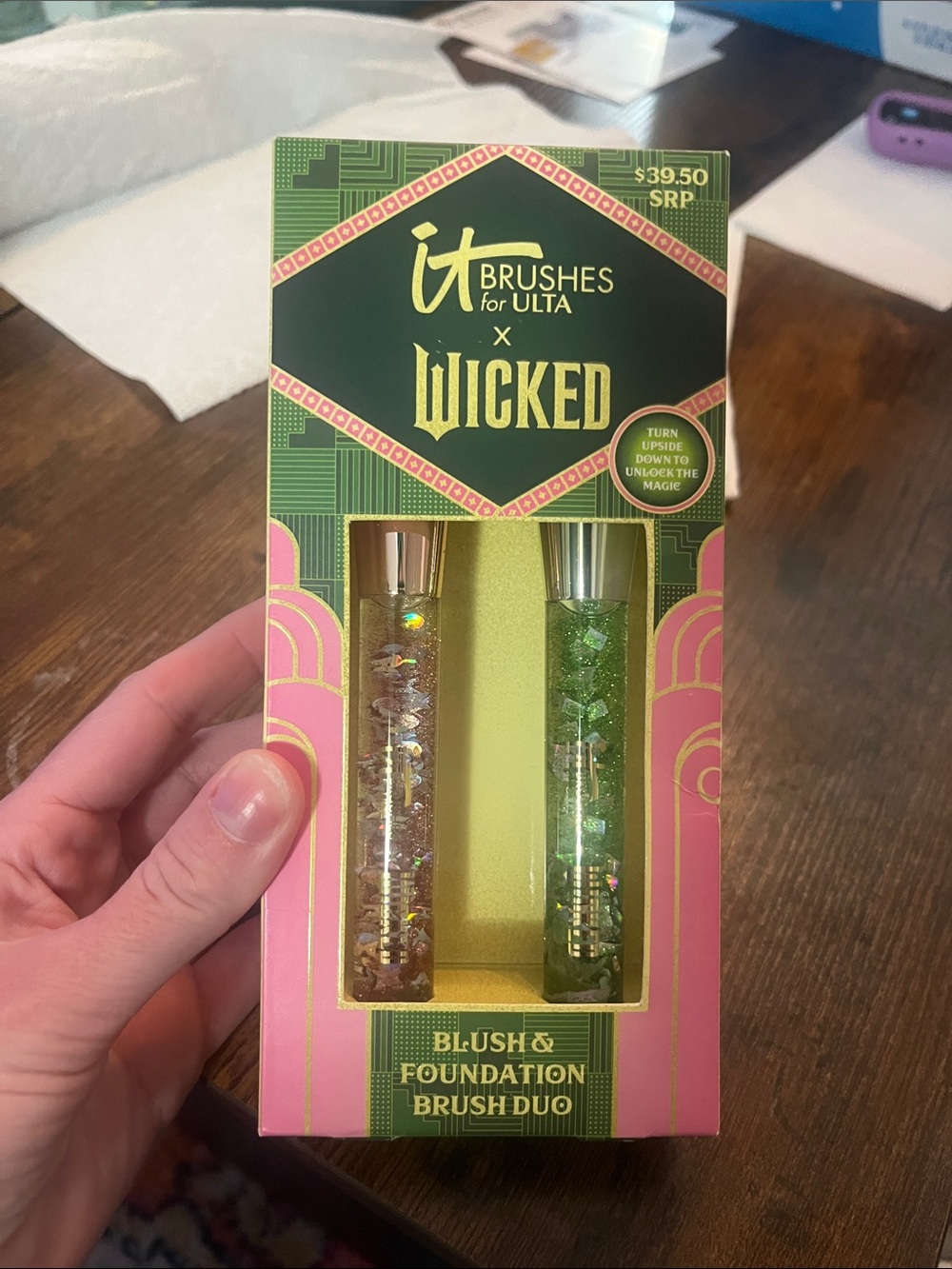 it brushes for ULTA x wicked Blush and foundation brush duo UNOPENED